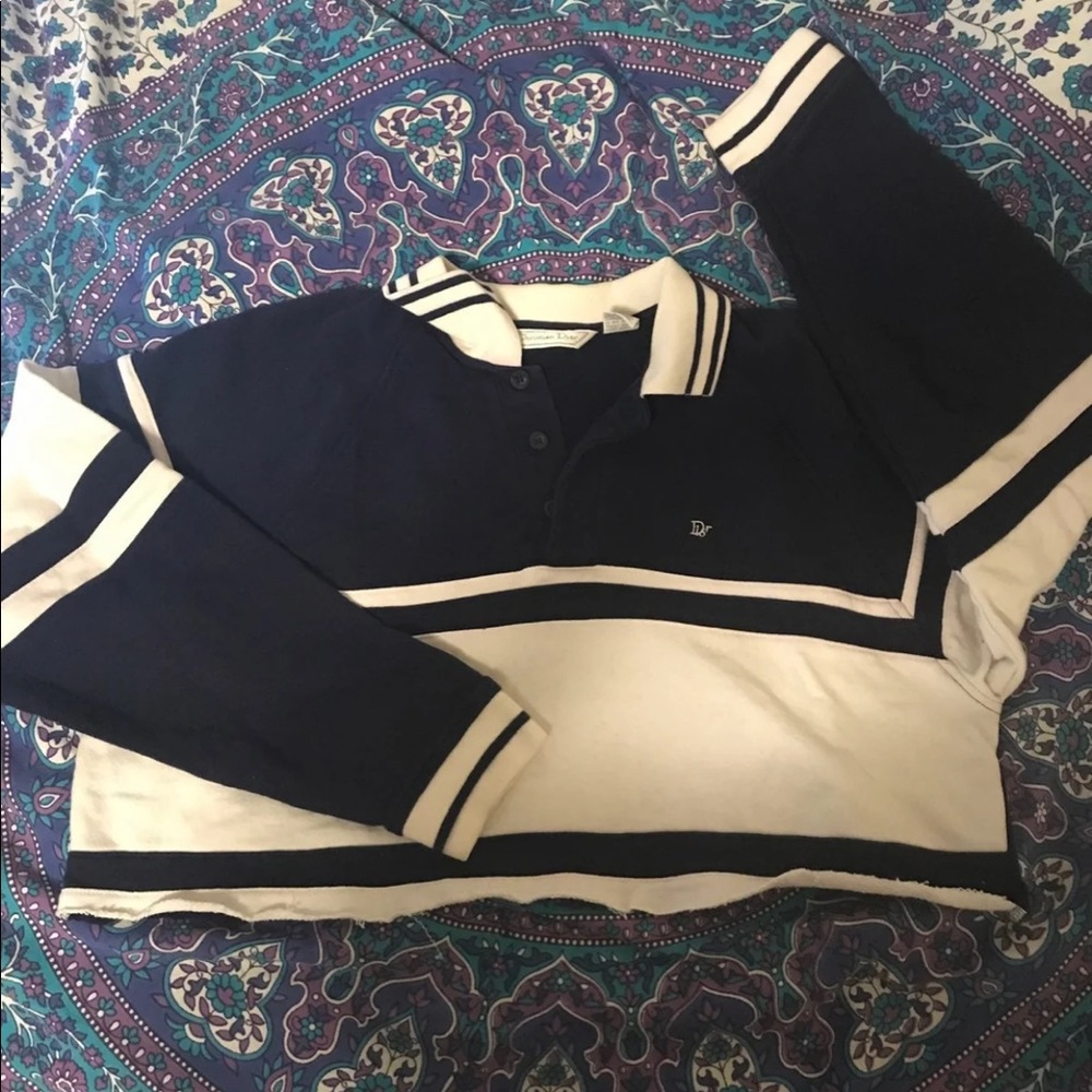 Authentic Christian Dior Cropped Jersey